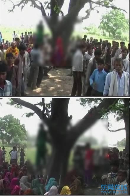 印度姐妹遭轮奸尸体吊树上 三嫌犯被拘包括警察